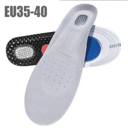 1Pair Arch Support Plantar Fasciitis Shoes Insoles for Feet Orthopedic Insole Men Silicone Shock absorbing Non slip Shoe Pads