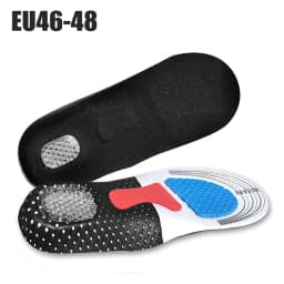 1Pair Arch Support Plantar Fasciitis Shoes Insoles for Feet Orthopedic Insole Men Silicone Shock absorbing Non slip Shoe Pads