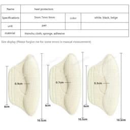 New upgrade Heel Protectors Womens Shoes Anti-drop heel and anti-wear feet Shoe Pads for High Heels Adjust Size Shoes Insoles