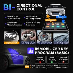 OTOFIX D1 Max2 Diagnostic Scanner Bi-Directional Bluetooth Scan Tool ECU Coding OBD2 Diagnostics Tools 2 Year Free Update