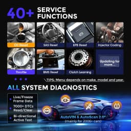 OTOFIX D1 Max2 Diagnostic Scanner Bi-Directional Bluetooth Scan Tool ECU Coding OBD2 Diagnostics Tools 2 Year Free Update