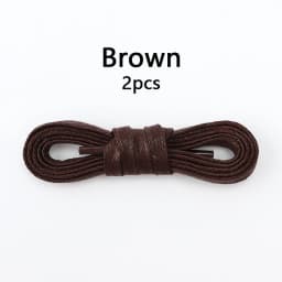 Cotton Waxed Shoelaces Flat Shoe laces Oxford Boots Laces for Shoes Waterproof Leather Shoelace 60/80/100/120/140/180cm 1Pair