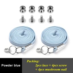 1Pair No Tie Shoelces For Chidren and Adults Quick One Hand Shoelace For Kids and Adult Sneakers Shoelace Quick Lazy Laces