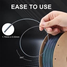 Eryone 3KG Galaxy PLA Filament 3D Print, Multicolor Available, 3KG Galaxy PLA Filament, Sparkle Shining, 1KG/Spool