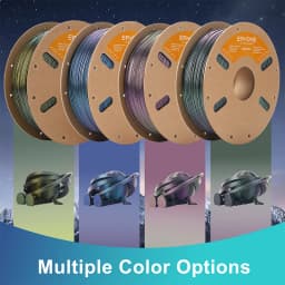 Eryone 3KG Galaxy PLA Filament 3D Print, Multicolor Available, 3KG Galaxy PLA Filament, Sparkle Shining, 1KG/Spool