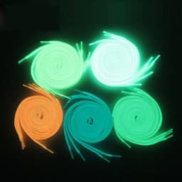1Pair Luminous Shoelace Athletic Sneakers off white shoe Laces Party Glowing Shoe Lace Fluorescent Shoelaces 80/100/120/140CM