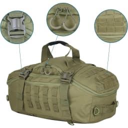 LQARMY 25L Travel Backpack Military MOLLE Duffel Bag Army Rucksacks Outdoor Waterproof Sports Backpacks Luggage Hiking Gym Bag
