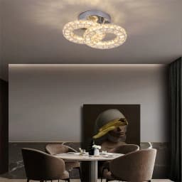 K9 Crystal Led Ceiling Light Living Room Decoration Modern Chandelier Indoor Lighting Fixtures Bedroom Home Decor Ceiling Lamps