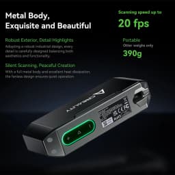 Creality CR Scan Otter 3D Handheld Scanner 0.02mm Accuracy Large Small 3D Scans Four-lens Stereo Vision 20fps Scanning 10-2000mm