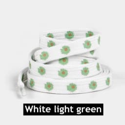 New Sakura Shoelaces Flat Little Daisies Shoe laces High-top Canvas Sneakers Shoelace AF1 Laces Shoe Strings 100/120/140/160CM