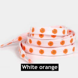 New Sakura Shoelaces Flat Little Daisies Shoe laces High-top Canvas Sneakers Shoelace AF1 Laces Shoe Strings 100/120/140/160CM