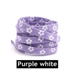 New Sakura Shoelaces Flat Little Daisies Shoe laces High-top Canvas Sneakers Shoelace AF1 Laces Shoe Strings 100/120/140/160CM
