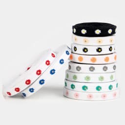 New Sakura Shoelaces Flat Little Daisies Shoe laces High-top Canvas Sneakers Shoelace AF1 Laces Shoe Strings 100/120/140/160CM