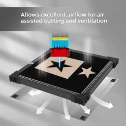 Laser Engraver Honeycomb Working Table For CO2 Cutting Machine/Laser Engraver TTS TT Honeycomb Board Laser Enquipment Part