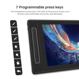HUION KAMVAS Pro 13 2.5k Graphic Tablet Monitor Pen Graphics Display Digital Battery-Free Drawing HD Graphical Screen