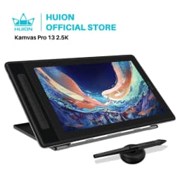HUION KAMVAS Pro 13 2.5k Graphic Tablet Monitor Pen Graphics Display Digital Battery-Free Drawing HD Graphical Screen