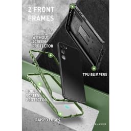 For Samsung Galaxy S23 Case (2023 Release) 6.1 inch I-BLASON Armorbox Full-Body Rugged Case with Built-in Screen Protector