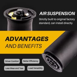 2PCS Rear Air Spring Bag Suspension For BMW 5 Serie E61 Touring 37126765603 for 5 Series 545i E61 03-10
