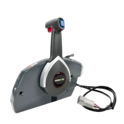 For OMC BRP Johnson Evinrude side surface mounted remote control box 5006180 with trim switch