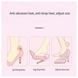 Cowhide Heel Protectors Stickers Sneakers Heels Feet Pads Genuine Leather Non Slip Shoe Pads Foot Pain Relievers Shoes Inserts