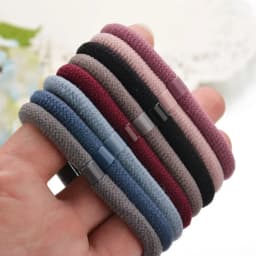 10pcs/lot For Women Elastic Hair Bands Simple Style HairTie Scrunchies Pure Color High Elastic Hair Rope Girls Hair Accessories
