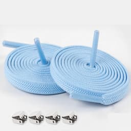 1Pair No Tie Shoe laces Elastic Shoelaces Outdoor Leisure Sneakers Quick Safety Flat Shoelace Kids And Adult Unisex Lazy laces