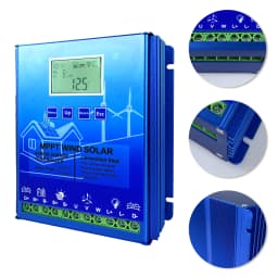MPPT 2000W 3000W Hybrid Wind Solar Charge Controller Wind Turbine Solar panel Regulator WIFI For 12V 24V 48V Wind Solar system