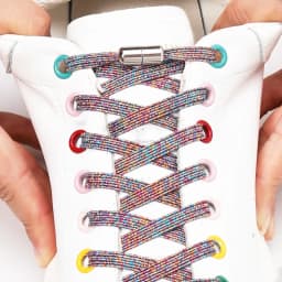 Rainbow Elastic Laces Sneakers Colourful Flat Bands Shoelaces Without ties Adult Kids Tennis No Tie Shoe laces Shoes Accessories
