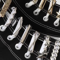 Simple Metal Shoe Charms Fashion Gold silver Sneaker Charms Girl Gift Shoe decoration DIY Shoelaces Buckles Shoes Accesories
