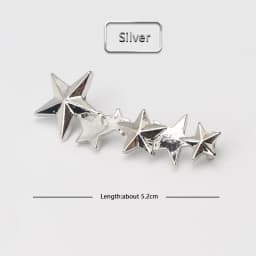 Simple Metal Shoe Charms Fashion Gold silver Sneaker Charms Girl Gift Shoe decoration DIY Shoelaces Buckles Shoes Accesories