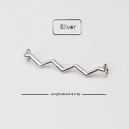 Simple Metal Shoe Charms Fashion Gold silver Sneaker Charms Girl Gift Shoe decoration DIY Shoelaces Buckles Shoes Accesories