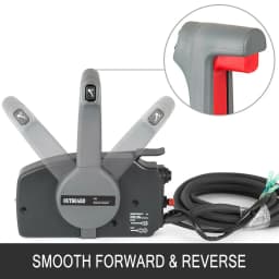 Outboard Remote Control Box For YAMAHA side mount 703-48207-22 703-48207-17 10pin pull and push