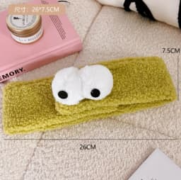 Cute Cartoon Adjustable SPA Facial Headband Bath Makeup Hair Band Headbands for Face Washing Soft Toweling Hair Accessories