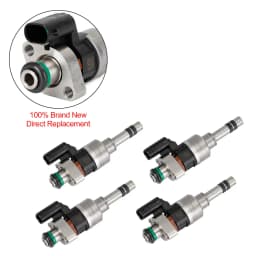 Areyourshop 4PCS Fuel Injectors 55577403 Fit for GMC 16-19 Fit for Chevry Cruze Malibu 1.4L 1.5L L4 Car Accessories Parts