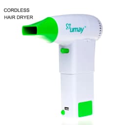 Portable Wireless Hair Dryer with Charging USB Battery Hot and Cold Blower Suitable for Outdoor Baby Pet Personal Care Tools