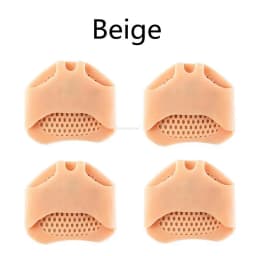 Women Forefoot Pads Silicone Insoles for Shoes Soft Breathable Foot Pads Shock Absorption Shoe Pad Adjust Size Half Inserts
