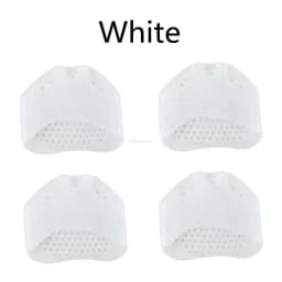 Women Forefoot Pads Silicone Insoles for Shoes Soft Breathable Foot Pads Shock Absorption Shoe Pad Adjust Size Half Inserts