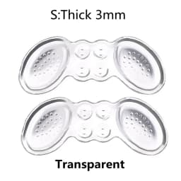Women Forefoot Pads Silicone Insoles for Shoes Soft Breathable Foot Pads Shock Absorption Shoe Pad Adjust Size Half Inserts