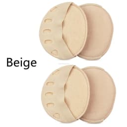 Women Forefoot Pads Silicone Insoles for Shoes Soft Breathable Foot Pads Shock Absorption Shoe Pad Adjust Size Half Inserts