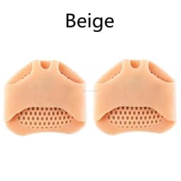 Women Forefoot Pads Silicone Insoles for Shoes Soft Breathable Foot Pads Shock Absorption Shoe Pad Adjust Size Half Inserts