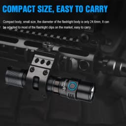 Trustfire T21R Tactical Led Flashlight 2600 Lumen Type C Rechargeable 21700 Battery Powerful Outdoor Lighting High Power Lantern
