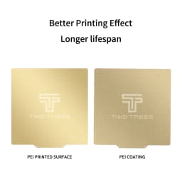 Twotrees 3D Printer Parts PEI Smooth + Powder Coating Spring Steel Sheet Hotbed Flex Magnetic Base Hot Bed For Ender3 V2 Upgrade