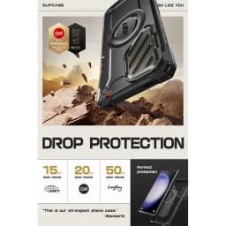 For Samsung Galaxy S24 Ultra 6.8 inch 2024 Case SUPCASE UB Mag XT Full Body Rugged Case with Camera Cover & Built-in Kickstand