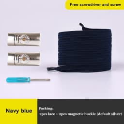 New Magnetic ShoeLaces No Tie Shoes lace Elastic Locking ShoeLace Special Creative Kids Adult Unisex Sneakers Laces strings