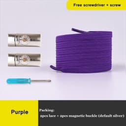 New Magnetic ShoeLaces No Tie Shoes lace Elastic Locking ShoeLace Special Creative Kids Adult Unisex Sneakers Laces strings