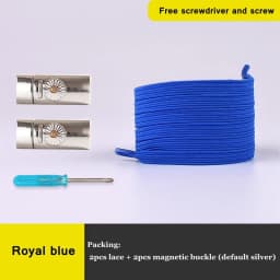 New Magnetic ShoeLaces No Tie Shoes lace Elastic Locking ShoeLace Special Creative Kids Adult Unisex Sneakers Laces strings