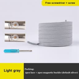 New Magnetic ShoeLaces No Tie Shoes lace Elastic Locking ShoeLace Special Creative Kids Adult Unisex Sneakers Laces strings