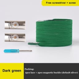 New Magnetic ShoeLaces No Tie Shoes lace Elastic Locking ShoeLace Special Creative Kids Adult Unisex Sneakers Laces strings