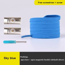 New Magnetic ShoeLaces No Tie Shoes lace Elastic Locking ShoeLace Special Creative Kids Adult Unisex Sneakers Laces strings