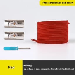 New Magnetic ShoeLaces No Tie Shoes lace Elastic Locking ShoeLace Special Creative Kids Adult Unisex Sneakers Laces strings